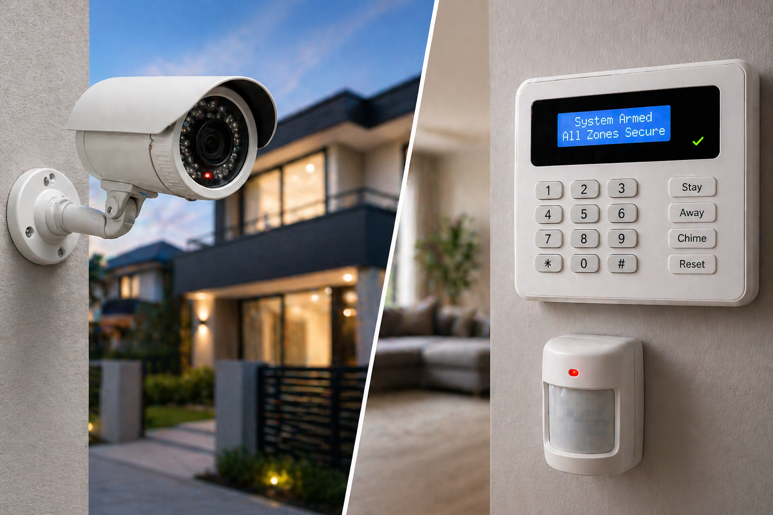 cctv vs alarm system