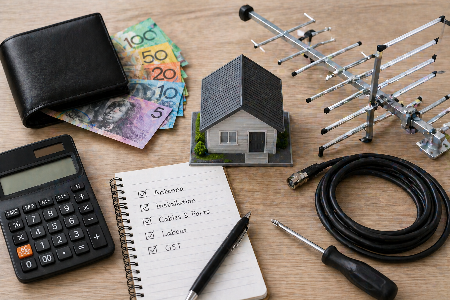 tv antenna installation cost