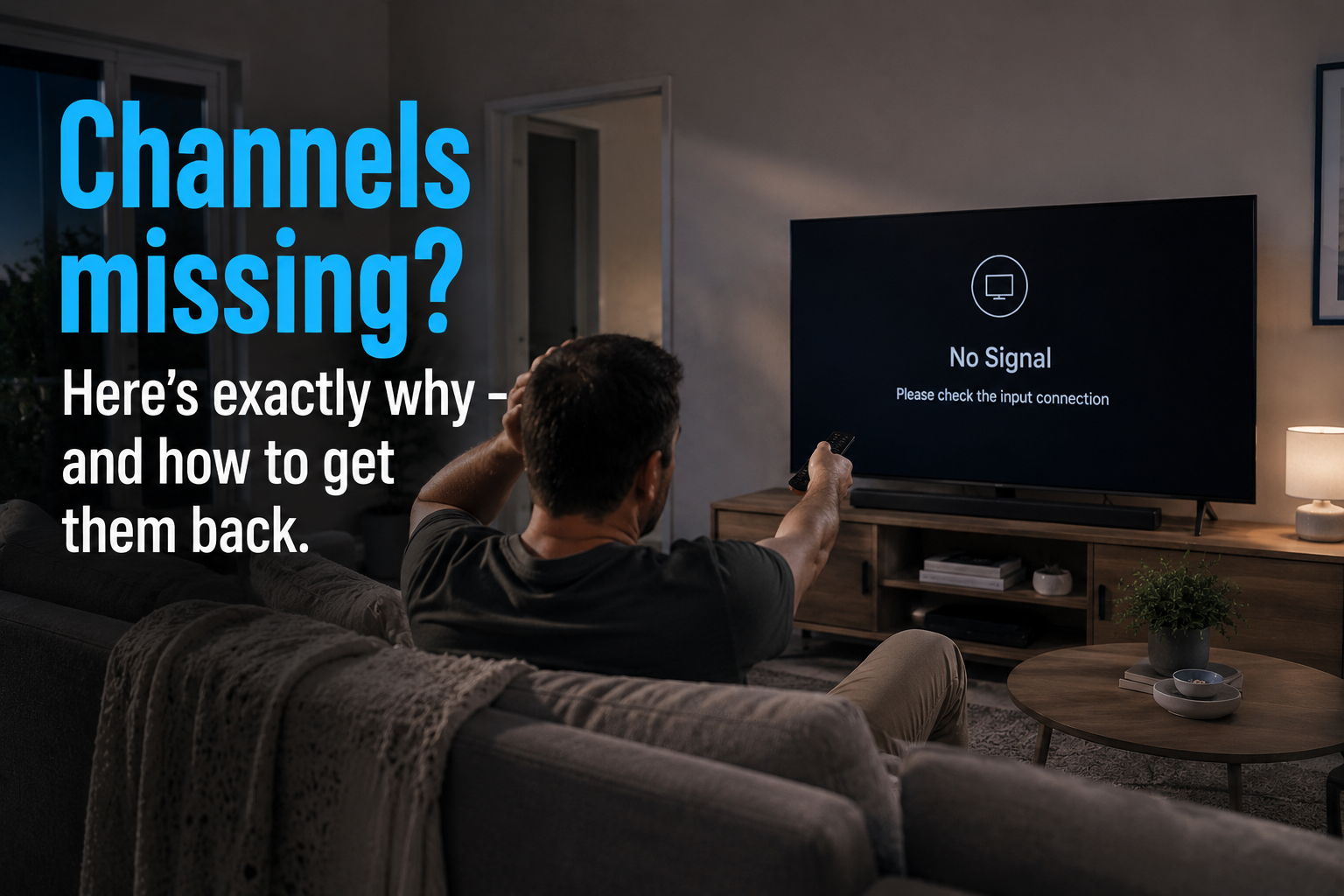 Missing TV channels in Australia?
