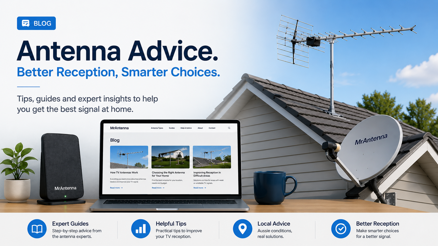 What Are the 4 Types of Antennas? A Guide for Australian Homeowners (2026)
