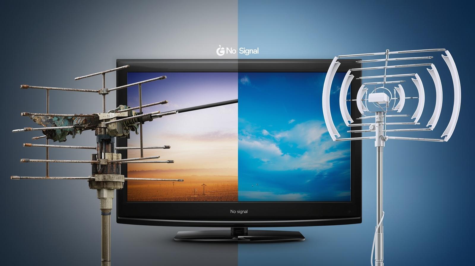 Old vs new antenna comparison