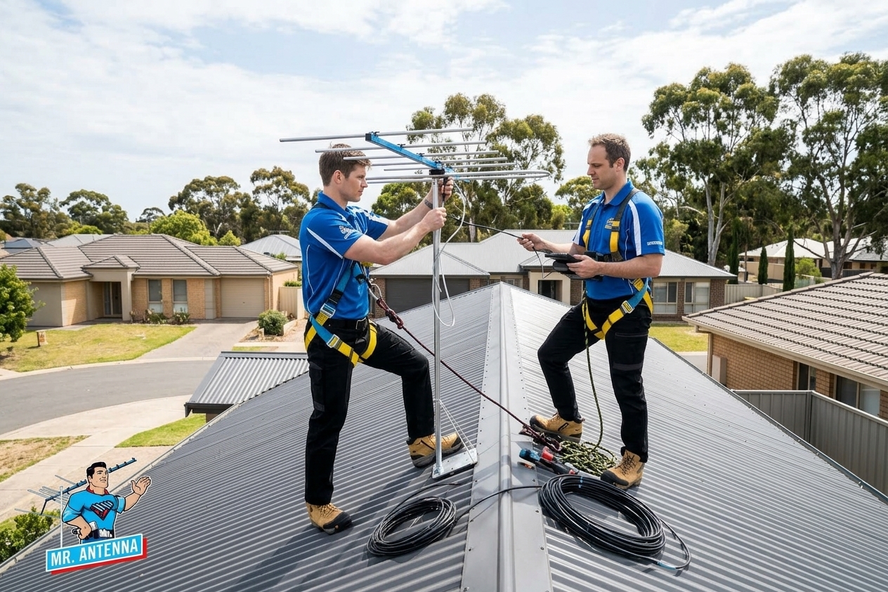 Comparing antenna installers in Adelaide? Use this simple checklist on warranty, reviews, insurance and response times before you book your TV antenna job.