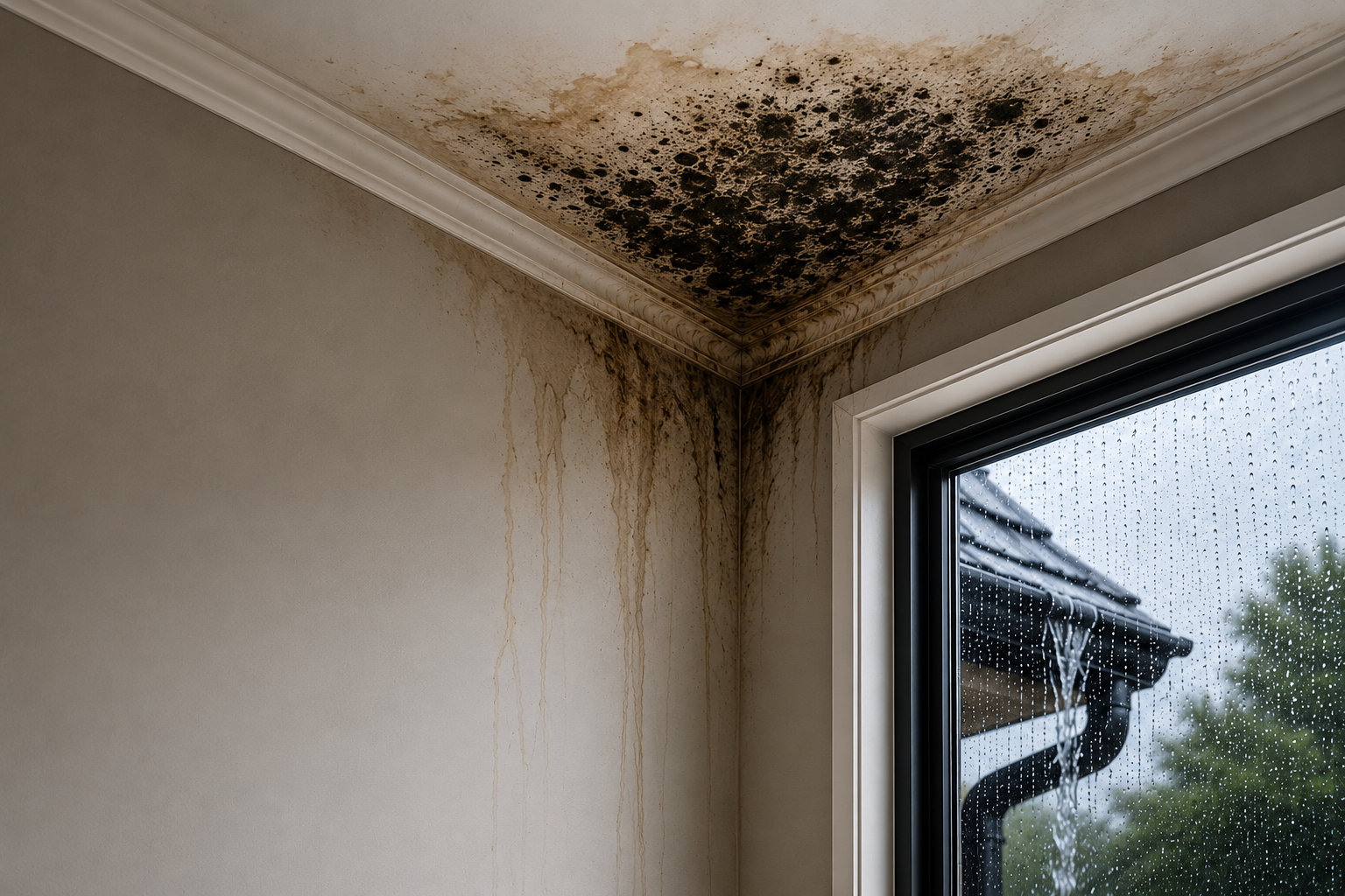Mould Problem? Check Your Gutters First