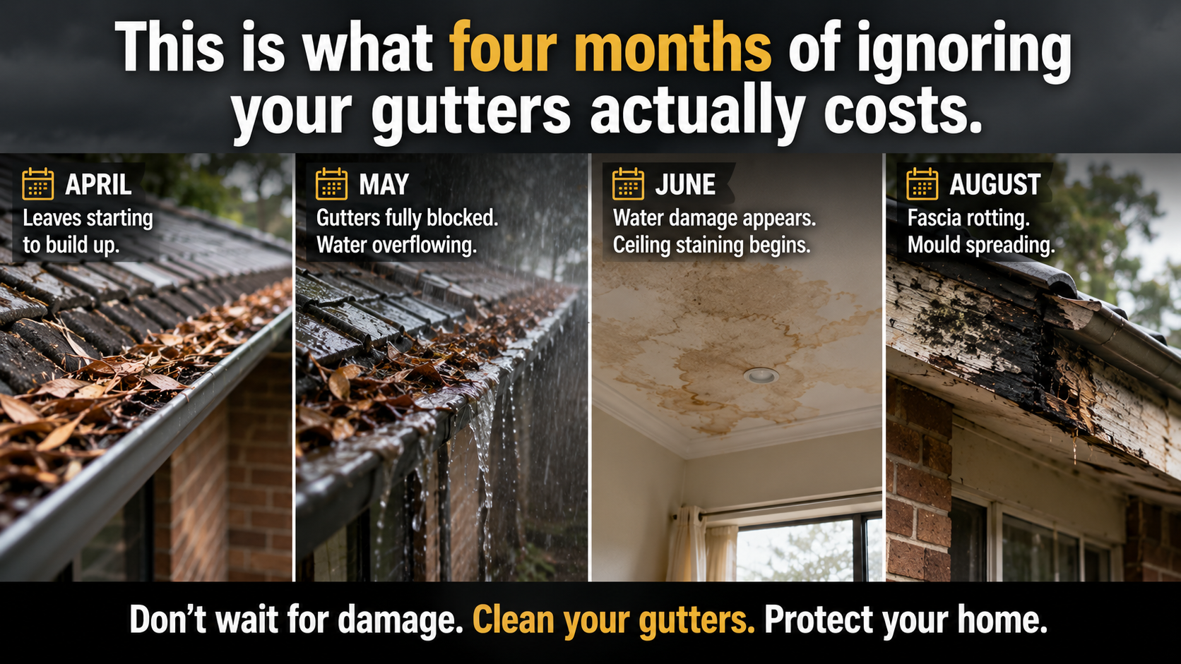What Happens If You Skip the Autumn Gutter Clean?
