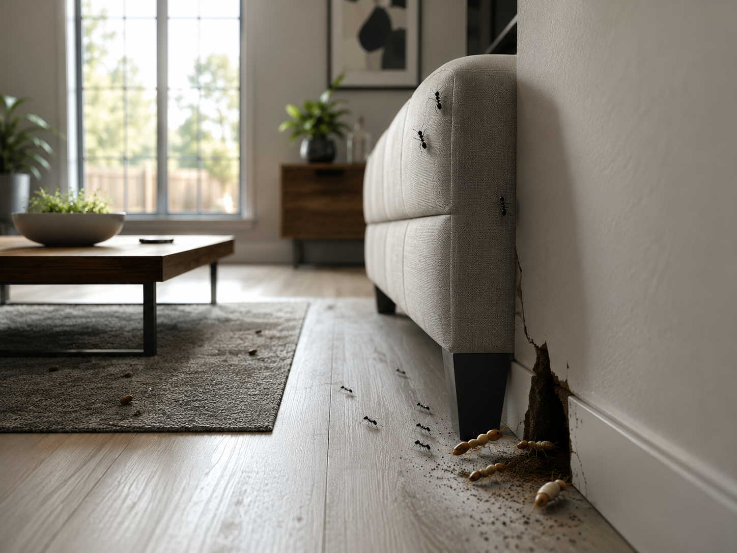 A warm, quiet, undisturbed house over a two-week winter break is genuinely more attractive to pests than an occupied one.