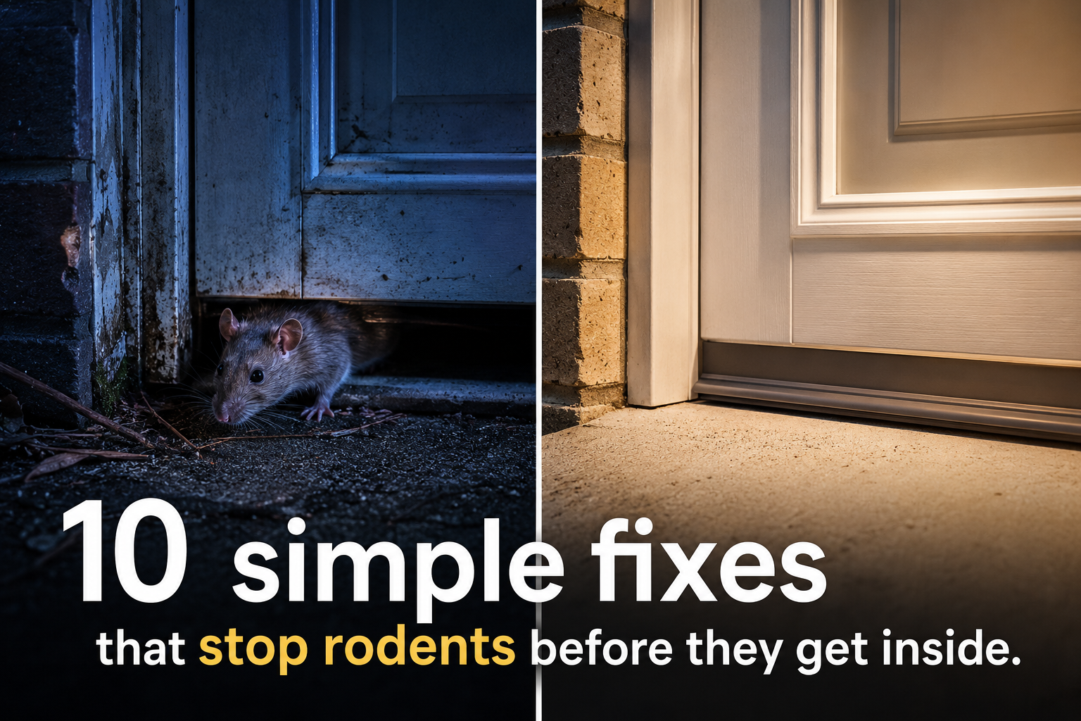 Winter Rodent Proofing: 10 Steps to Keep Rats and Mice Out of Australian Homes