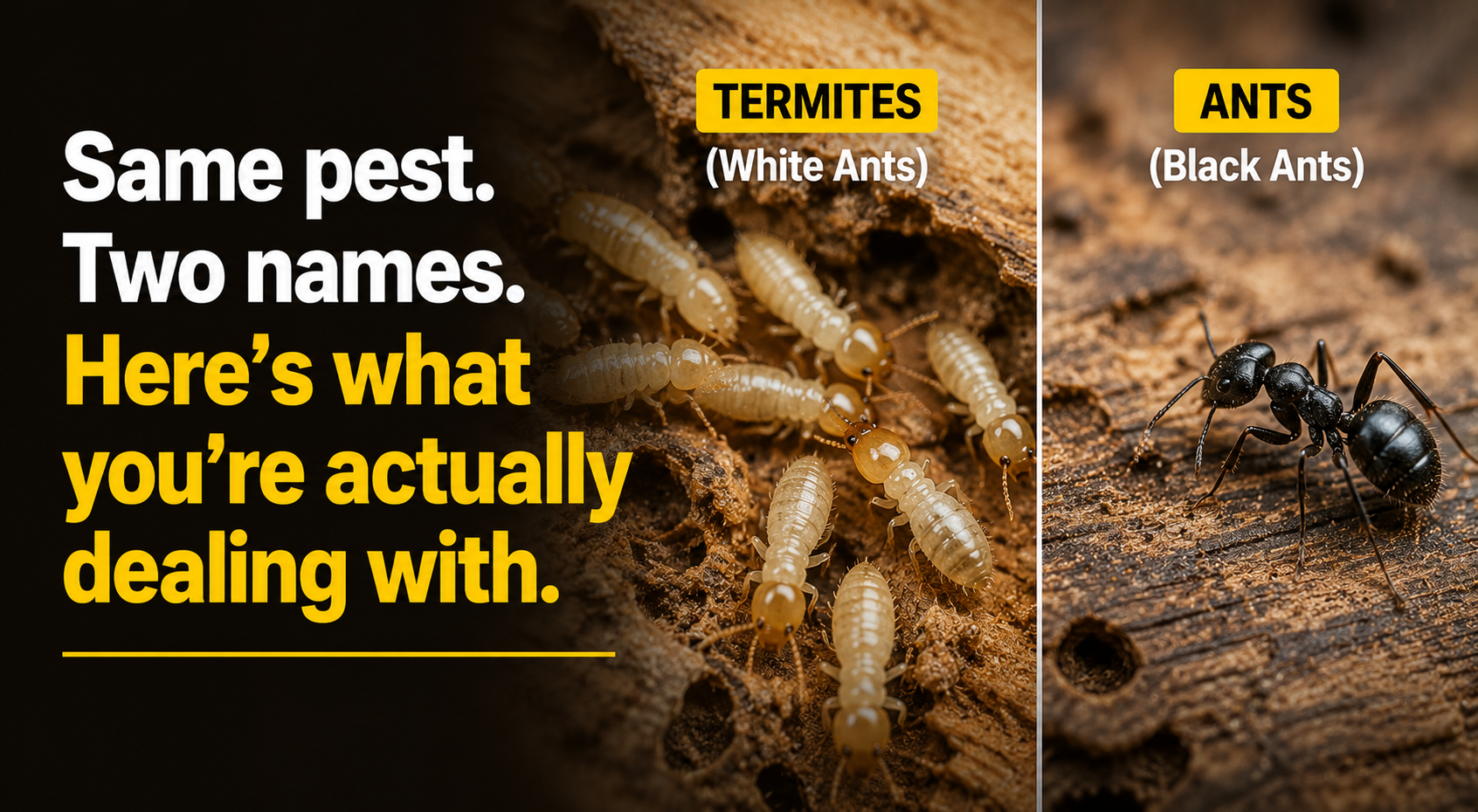 White Ants vs Termites: Are They the Same? What Australians Need to Know
